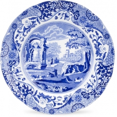 Blue Italian Tallrik, Ø 23cm