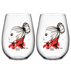 All About You Vattenglas Want You 57cl, 2-pack