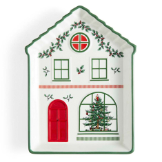 Christmas Village Slikskål, Grøn