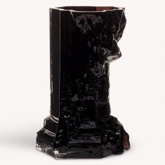 Rocky Baroque Vas, Svart, H 25cm