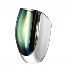 Mirage Vase Blue/Brown, H 21cm