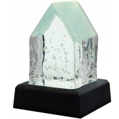 House Modell Ljusblå H 9,5cm