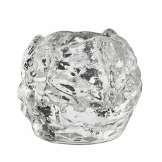 Snöboll Ljuslykta, H 6cm