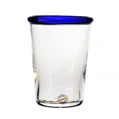 Blå Kant Mjölkglas, 25cl