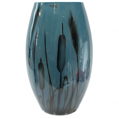 Kaveldun Vas Blå, H 20cm