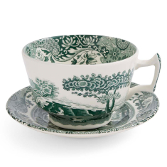 Heritage Green Italian Morgenmadskop & underkop, 28cl