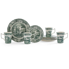 Heritage Green Italian Sæt, 12 dele