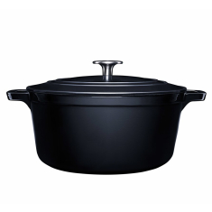 Stenfors Gjutjärnsgryta Rund 4,4L, Blå