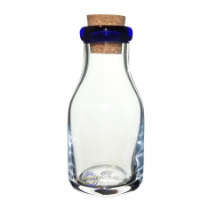 Blå Kant Mjölkflaska, 25cl