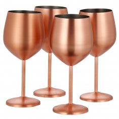 Vinglas Matt Roséguld 50cl, 4-pack