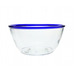 Blå Kant Salladskål, Ø 27cm