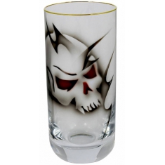 Drinkglas Dödskalle, 33cl
