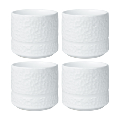 Service C Tumbler Glas Hvid 26cl, 4-pak