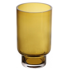 Vintage Vas Gul, H 26,5cm