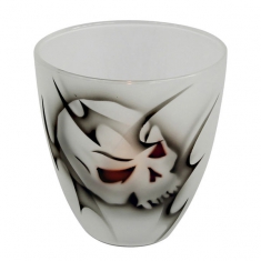 Dödskalle Ljuslykta, 10cm