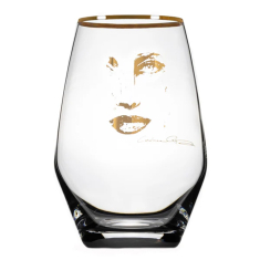 Piece of Me Gold Water Glass, 35cl