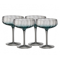 Søholm Sonja Cocktailglas Blå 30cl, 4-pack (Defekta)
