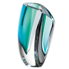 Mirage Vase Green/Blue, H 31cm