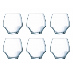 Open Up Vattenglas 38cl, 6-pack