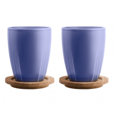 Bruk Mugg Denim Blå 35cl, 2-pack