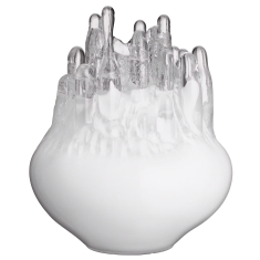 Polar Ljuslykta Vit, H 30cm