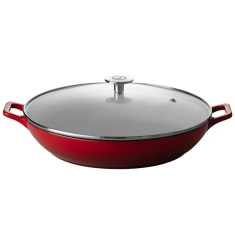 Stenfors Buffetgryta & Glaslock 3L, Röd