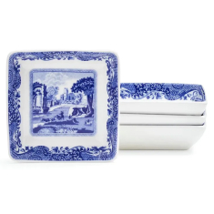 Blue Italian Miniskål, 4-pack