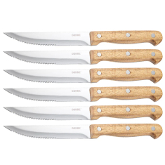 BBQ Stekkniv, 6-pack