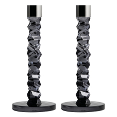 Carat Ljusstake Antracit, 2-pack