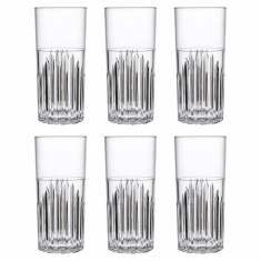 Milano Vattenglas Plast 42cl, 6-pack