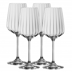 LifeStyle Vitvinsglas 44cl, 4-pack