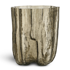 Crackle Vas, Taupe