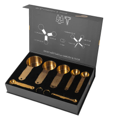 Frost måttsats 7 delar mässing