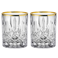 Noblesse Tumbler Goldrim 29,5cl, 2-pack
