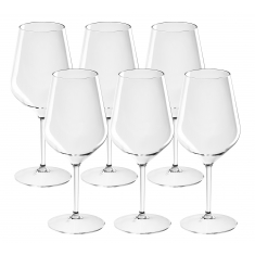 Plastglas Vin/Cocktail 47cl, 6-pack