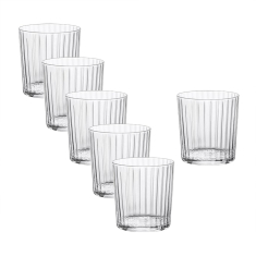 Modern House Aqua Vandglas 35 cl – 6-pak