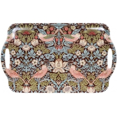 Strawberry Thief Brown Tray, Large