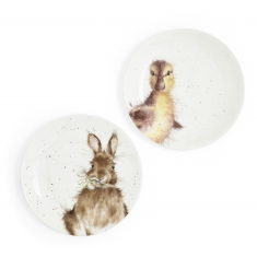 Tallrikar Hare & Ankunge, Ø 16,5cm