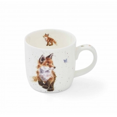 Royal Worcester Wrendale Designs – Tazza In Porcellana Fine 'Coniglio' – 0,3L – Lavabile In Lavastoviglie E Microonde