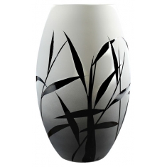 Nebbioso Vas Vit, H 26cm