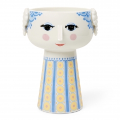 Eva Vas Blå, H 18,5cm