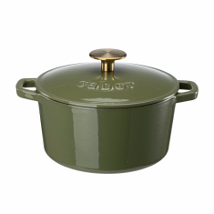 Gjutjärnsgryta 2 L oliv