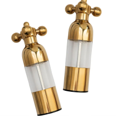 Axia salt- & pepparkvarn 18 cm 2-pack guld