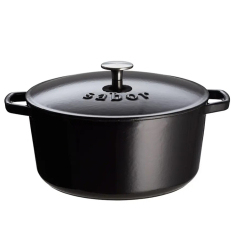 Gjutjärnsgryta Svart 4,4 L