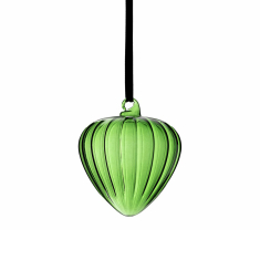 Hazel Christmas Ornament, Green