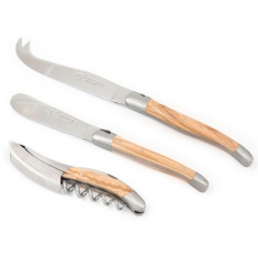 Ost- & vinset Oliv, 3 delar