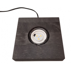 Ljussockel SW130, Trä