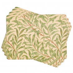 Willow Bough Grön Bordstabletter Stora, 4-pack