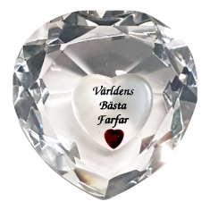 Lyckohjärta Världens Bästa Farfar