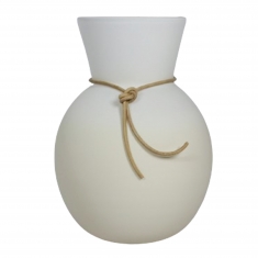 Marängvit Vas, H 25cm